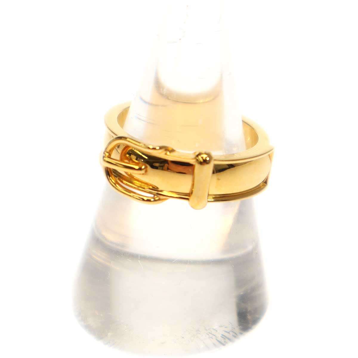 HERMES エルメス ブックル セリエ スカーフリング ゴールド - 【中古】 IT6BIXC8VD62