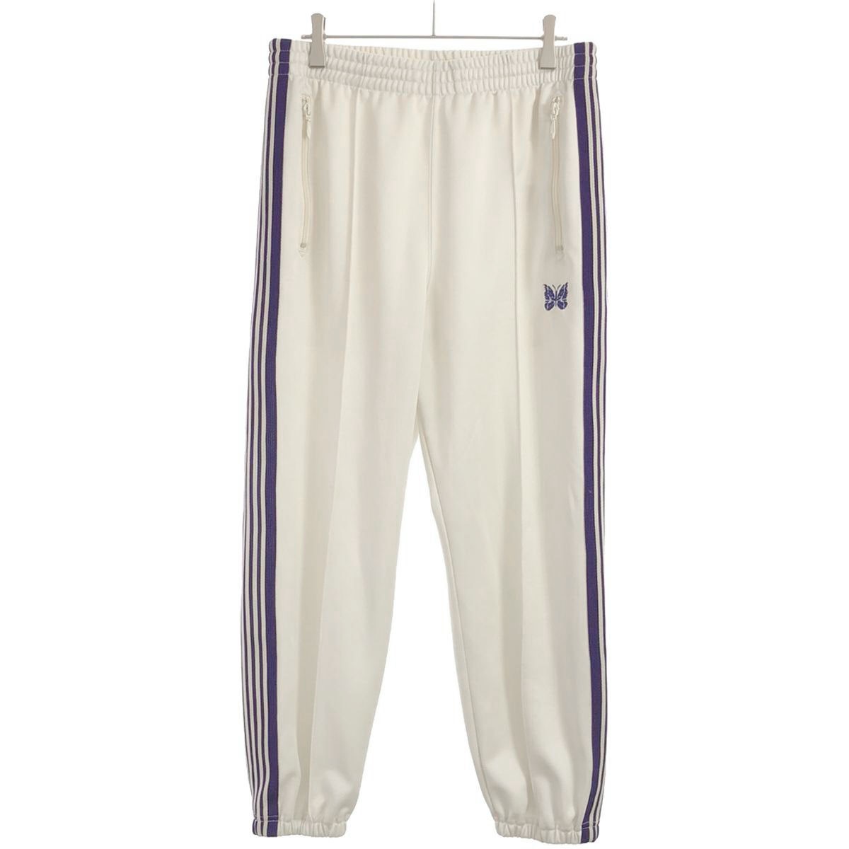Needles OT247AOFFWHITE 関税送料込 楽天市場】needles トラックパンツ(カラーホワイト)(ズボン