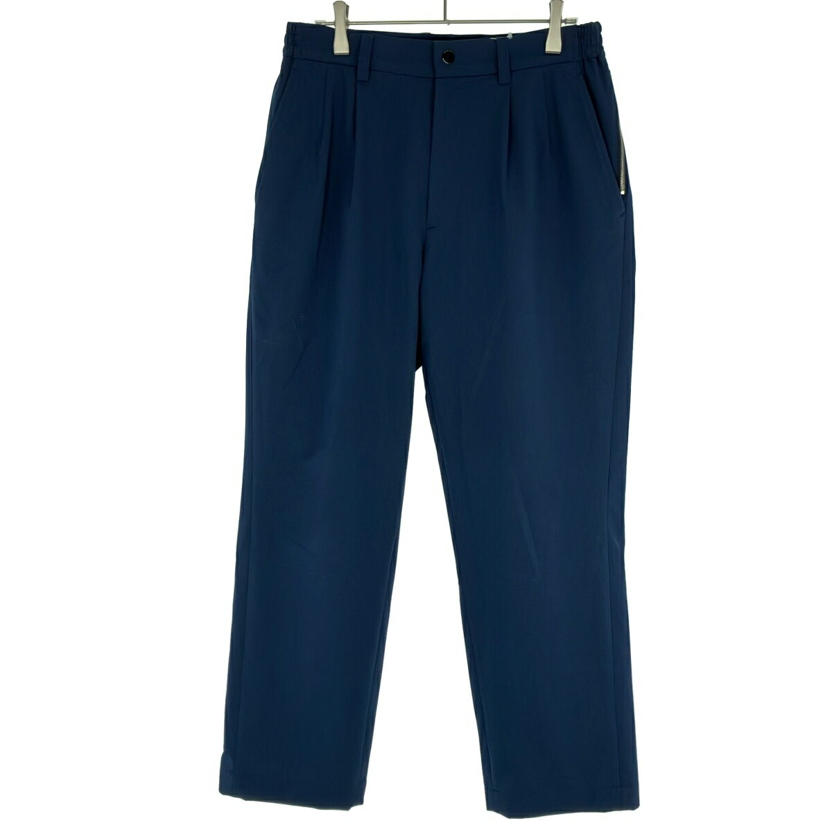 Rakuten - junhashimoto ジュンハシモト 25SS TUCK WIDE PANTS タックワイドパンツ 1072510005 ネイビー 2 【中古】 IT6LJRZGPXE0