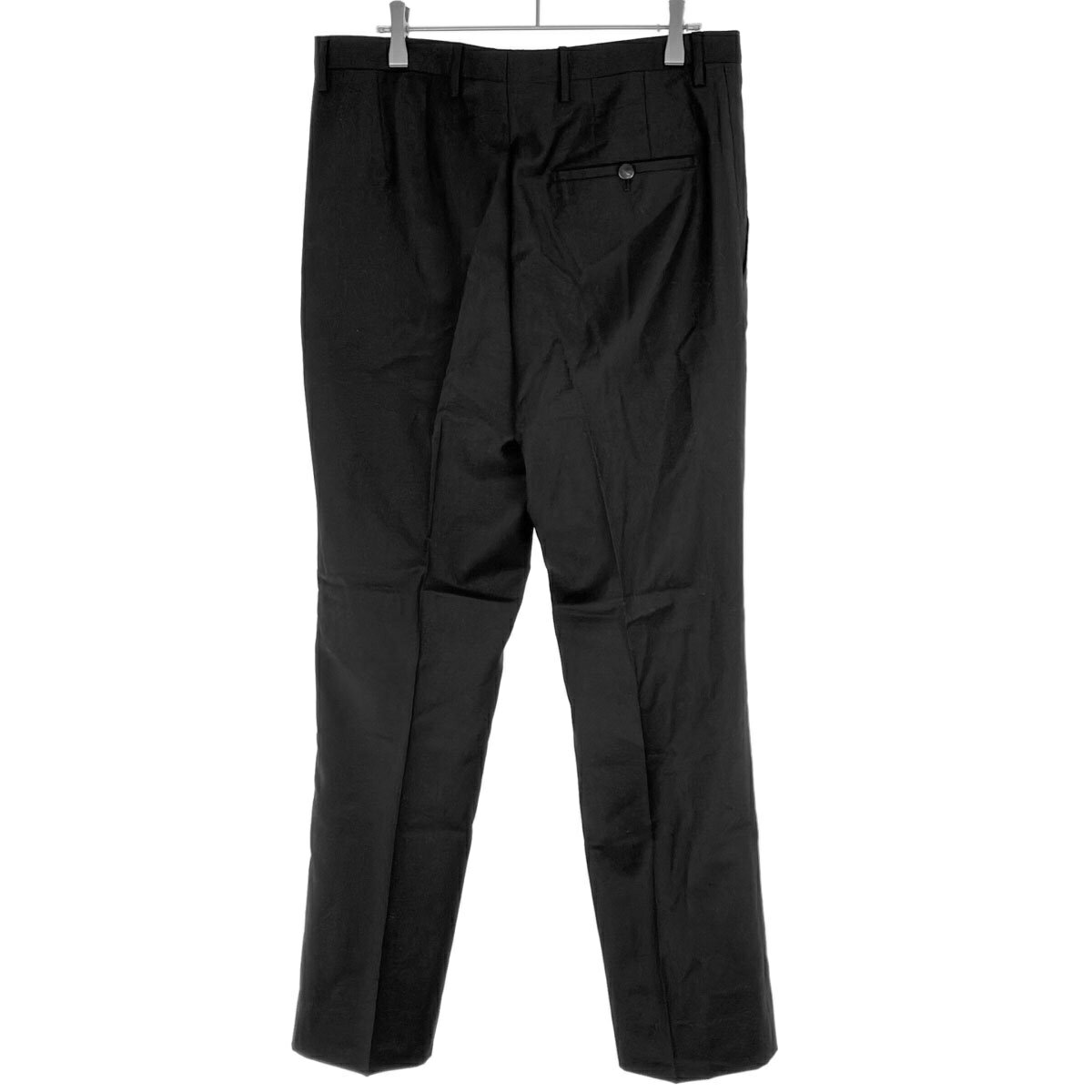 LANVIN ランバン 17SS エンブロイダリースラックスパンツ ブラック 46 【中古】 ITHXKKOC52SS