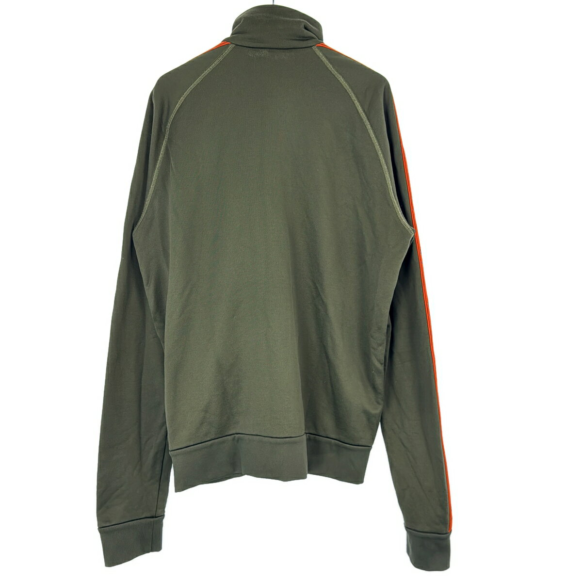 DSQUARED2 ディースクエアード 21AW ロゴテープラインジャージートラックジャケット S74HG0118 カーキ L 【中古】 ITU81VXXQGUM