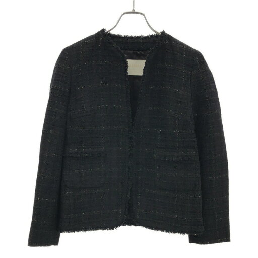 BALLSEY ボールジィ ツイードテーラードジャケット 11-07-74-07234 ブラック 36 【中古】 ITAORW8JPH6C BALLSEY ボールジィ ツイードテーラードジャケット 11-07-74-07234 ブラック 36 【中古】 ITAORW8JPH6C