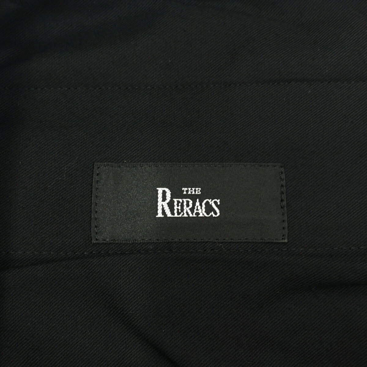 THE RERACS ザ リラクス 19AW イージースラックスパンツ 19FW-REPT-161L ブラック 38 【中古】 ITKGRI8PM1TC