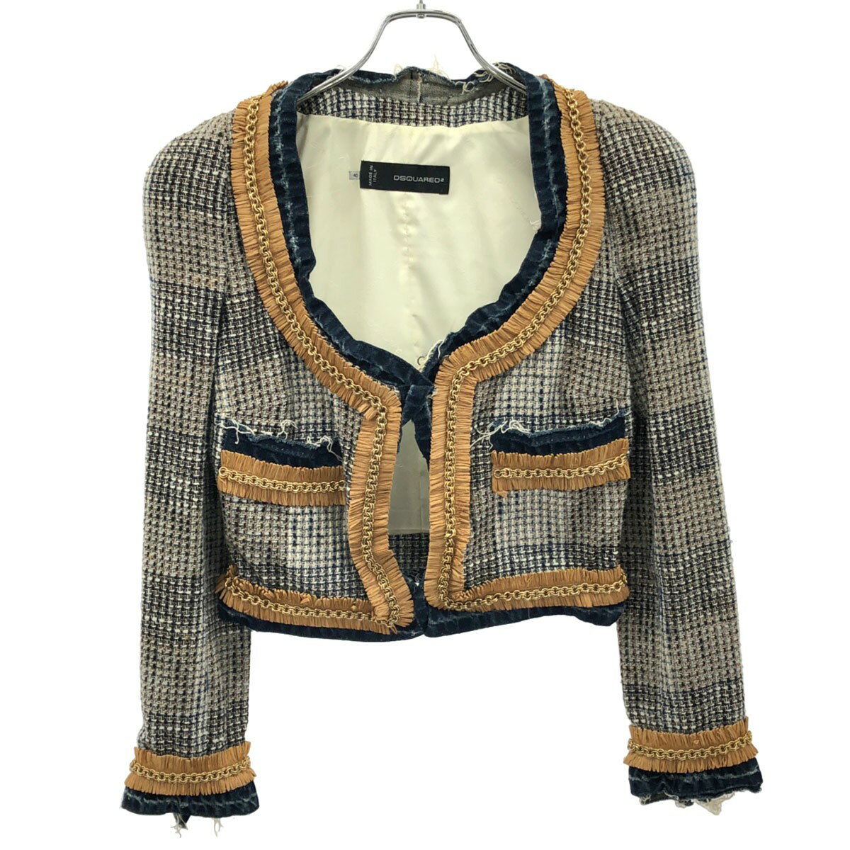 楽天市場】dsquared ジャケット ツイードの通販