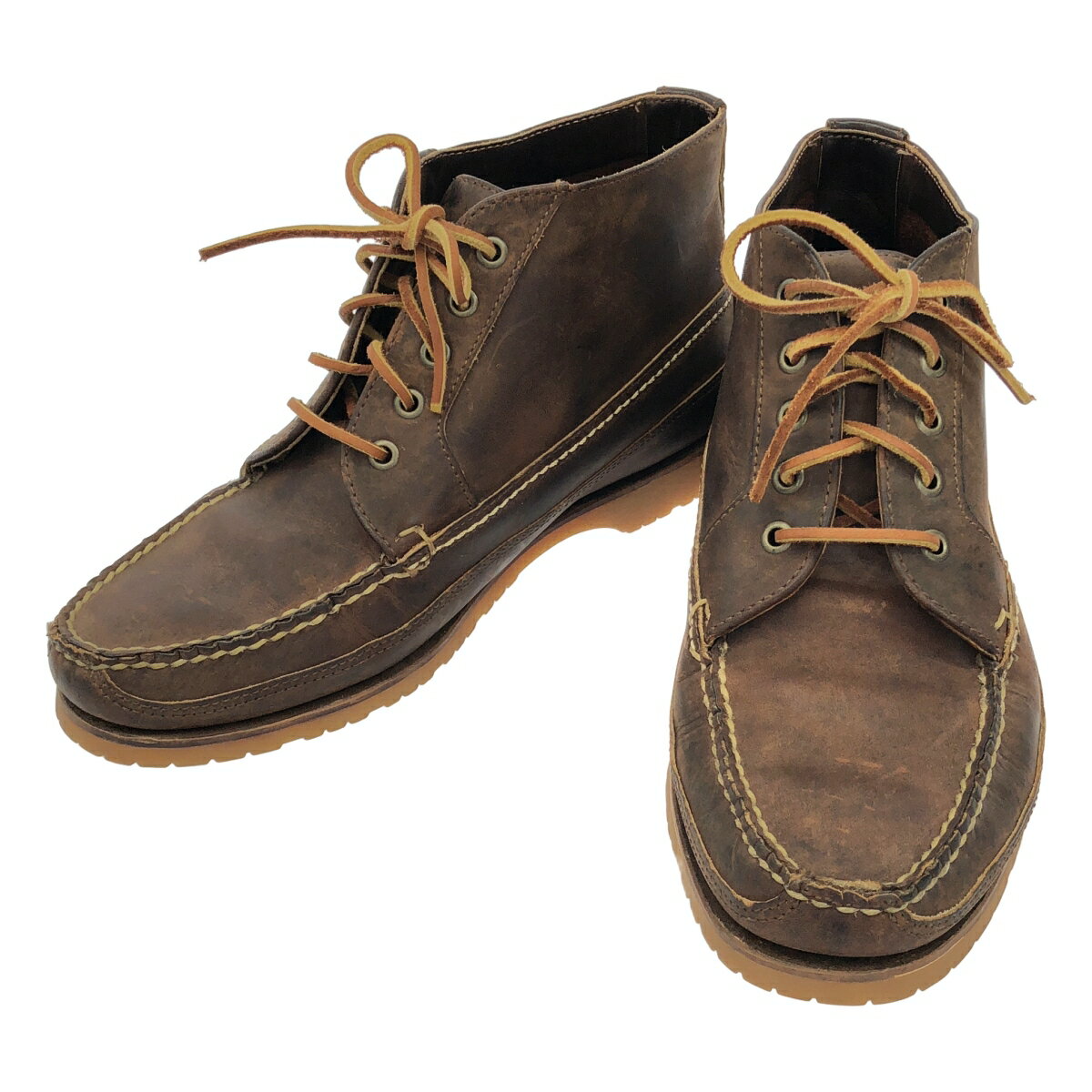REDWING ワバシャ チャッカブーツ リアルレザー ブラウン REDWING ワバシャ チャッカブーツ リアルレザー ブラウン - メルカリ