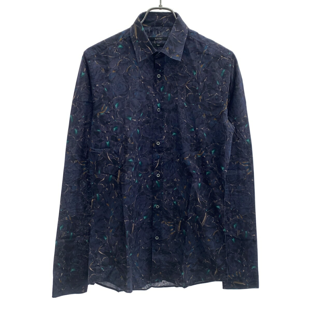 GUCCI パープルシャツ グッチ シャツ パープル (GUCCI/ブラウス・シャツ