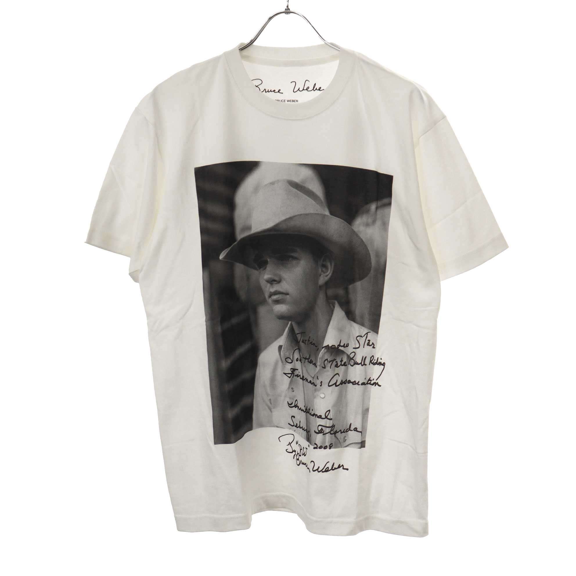 BIOTOP ビオトープ 21SS Bruce Weber×10Culture フォトプリントTシャツ GMM-70700-C ホワイト L 【中古】 ITXQREVGV8PO