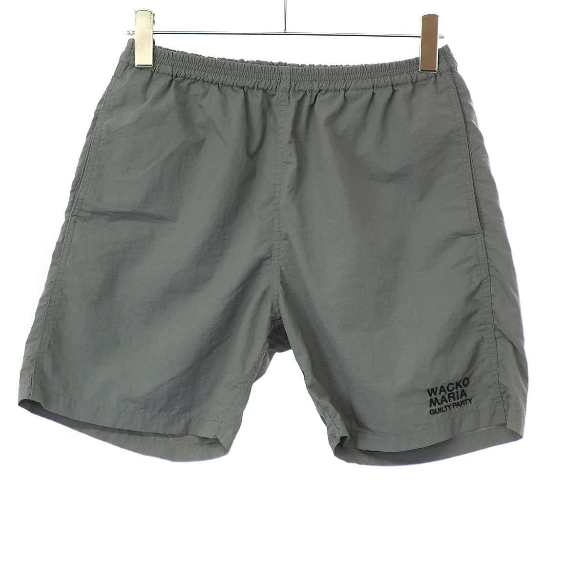 WACKO MARIA ワコマリア 24SS BOARD SHORTS ボードショーツ カーキ L 【中古】 IT946Y9LZTF8
