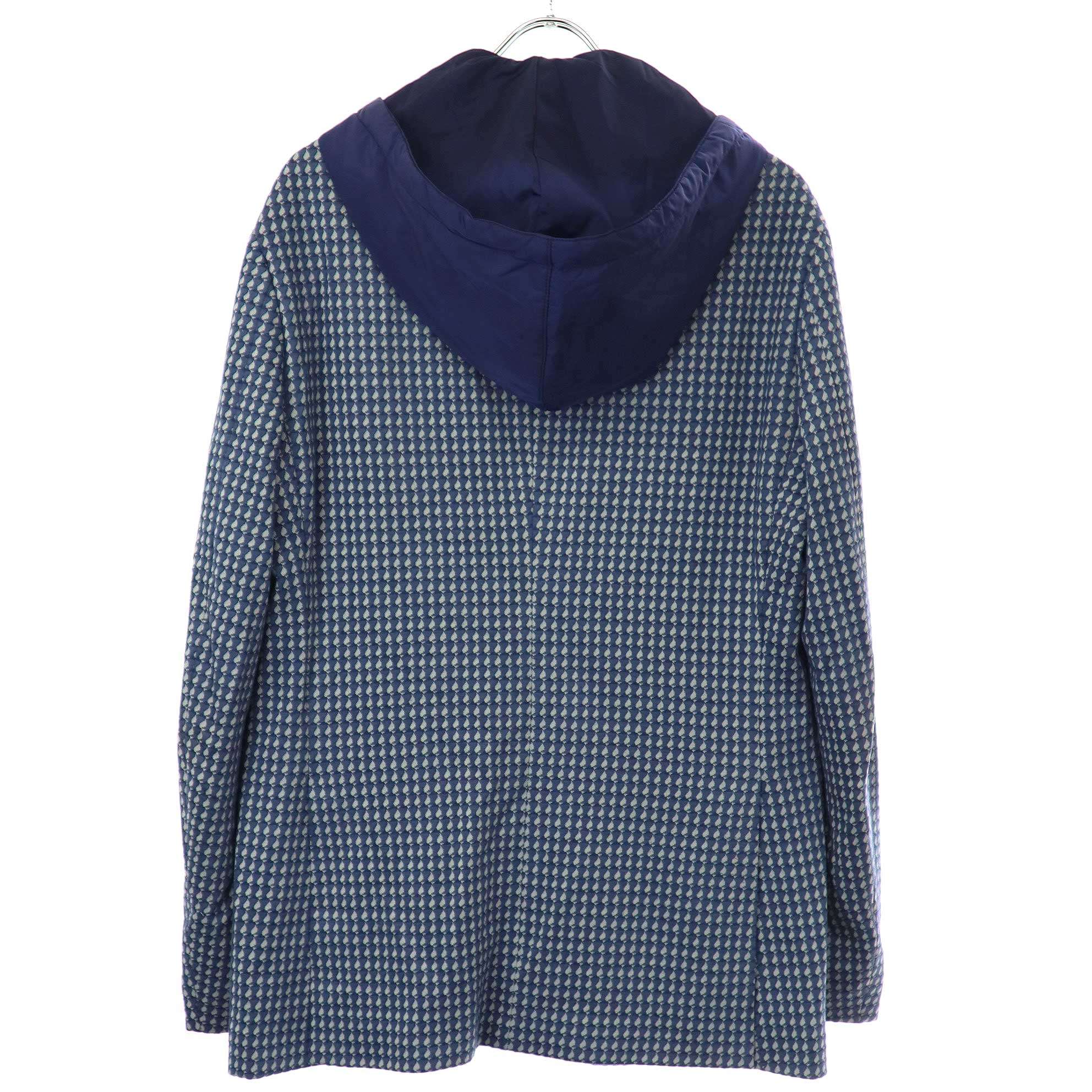 ETRO エトロ 23SS 総柄 フーデッドニットジャケット&パンツ セットアップ 231-1G509-1061/231-1W716-1061 ブルー 48 【中古】 ITPK1YCZNPNO modescape-10306804 MODESCAPE 楽天市場店 サンプル画像2
