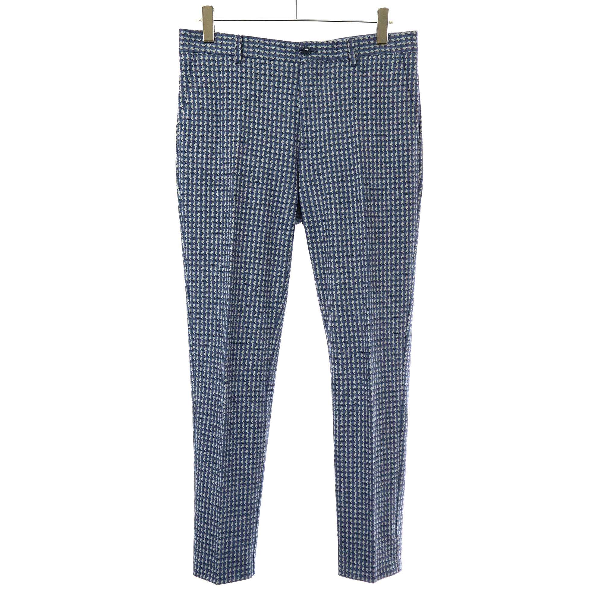 ETRO エトロ 23SS 総柄 フーデッドニットジャケット&パンツ セットアップ 231-1G509-1061/231-1W716-1061 ブルー 48 【中古】 ITPK1YCZNPNO modescape-10306804 MODESCAPE 楽天市場店 サンプル画像3