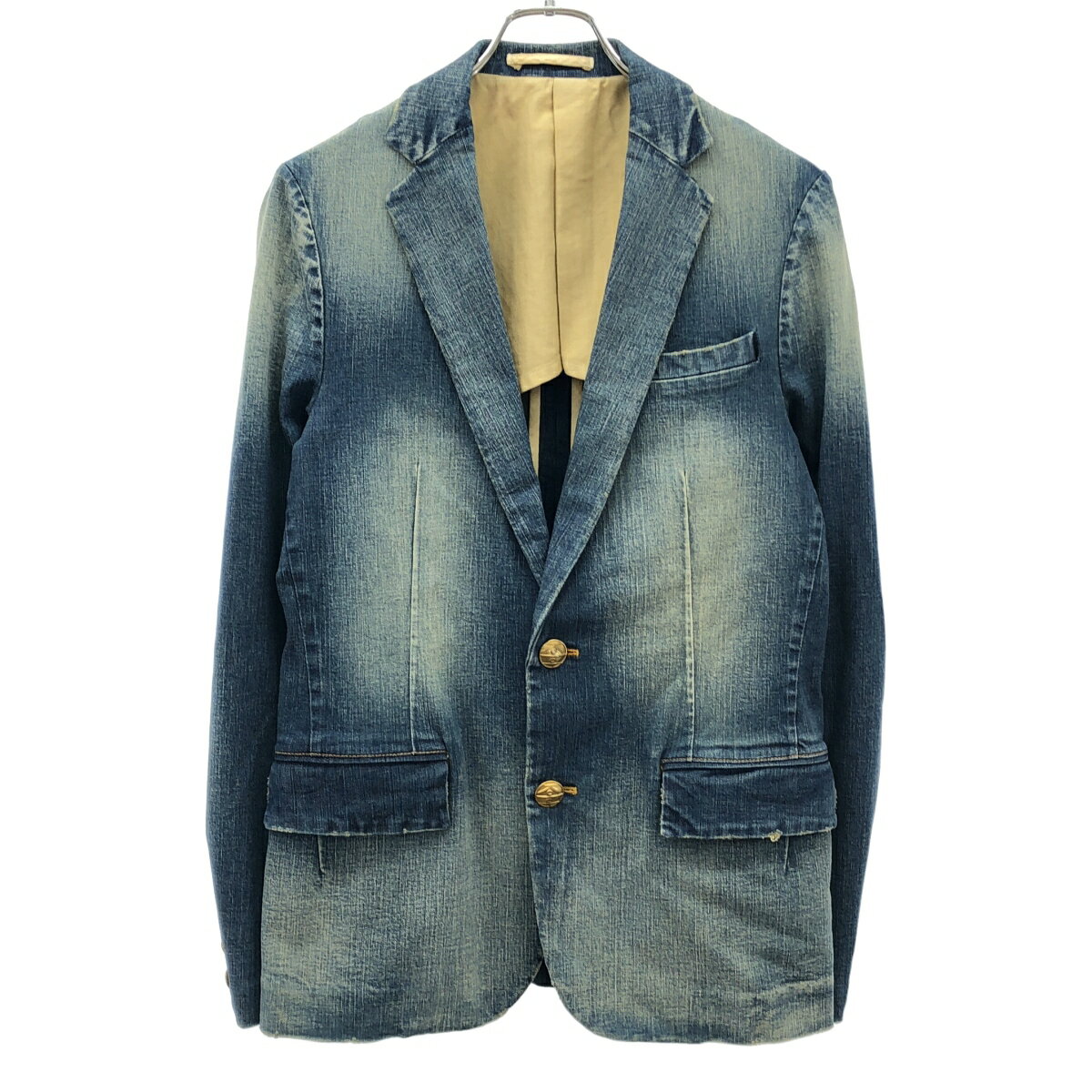 kolor BEACON カラー ビーコン 15AW デニムテーラードジャケット 15WBM-J05143S インディゴ 1 【中古】..