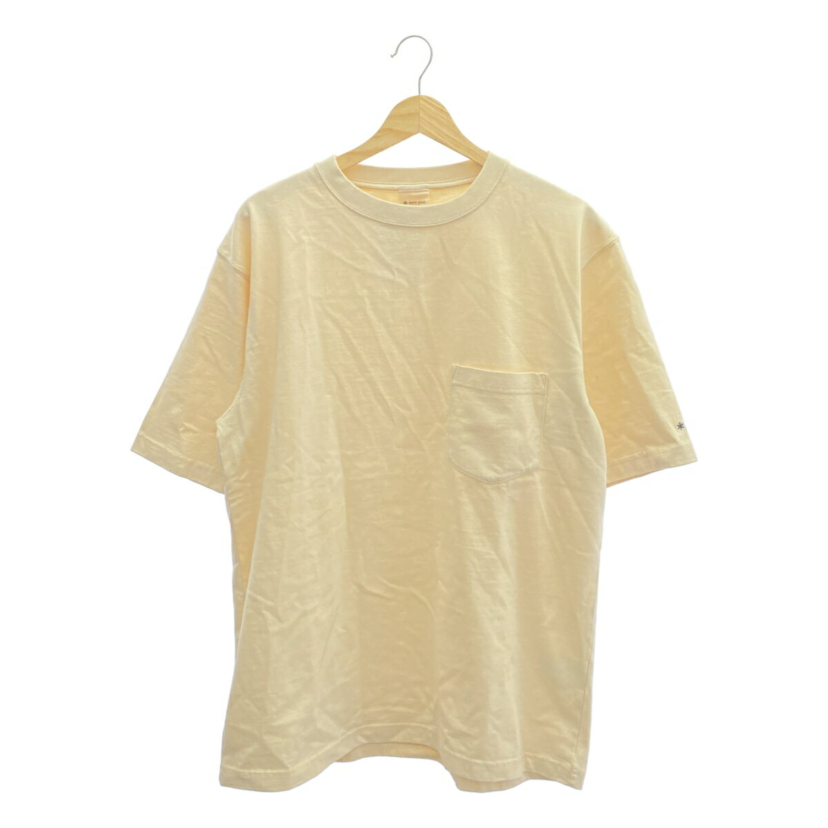 樂天商城 - Snow Peak スノーピーク Recycled Cotton Heavy T-Shirt TS-22SU401R ベージュ L 【中古】 ITYQWB15R5CH