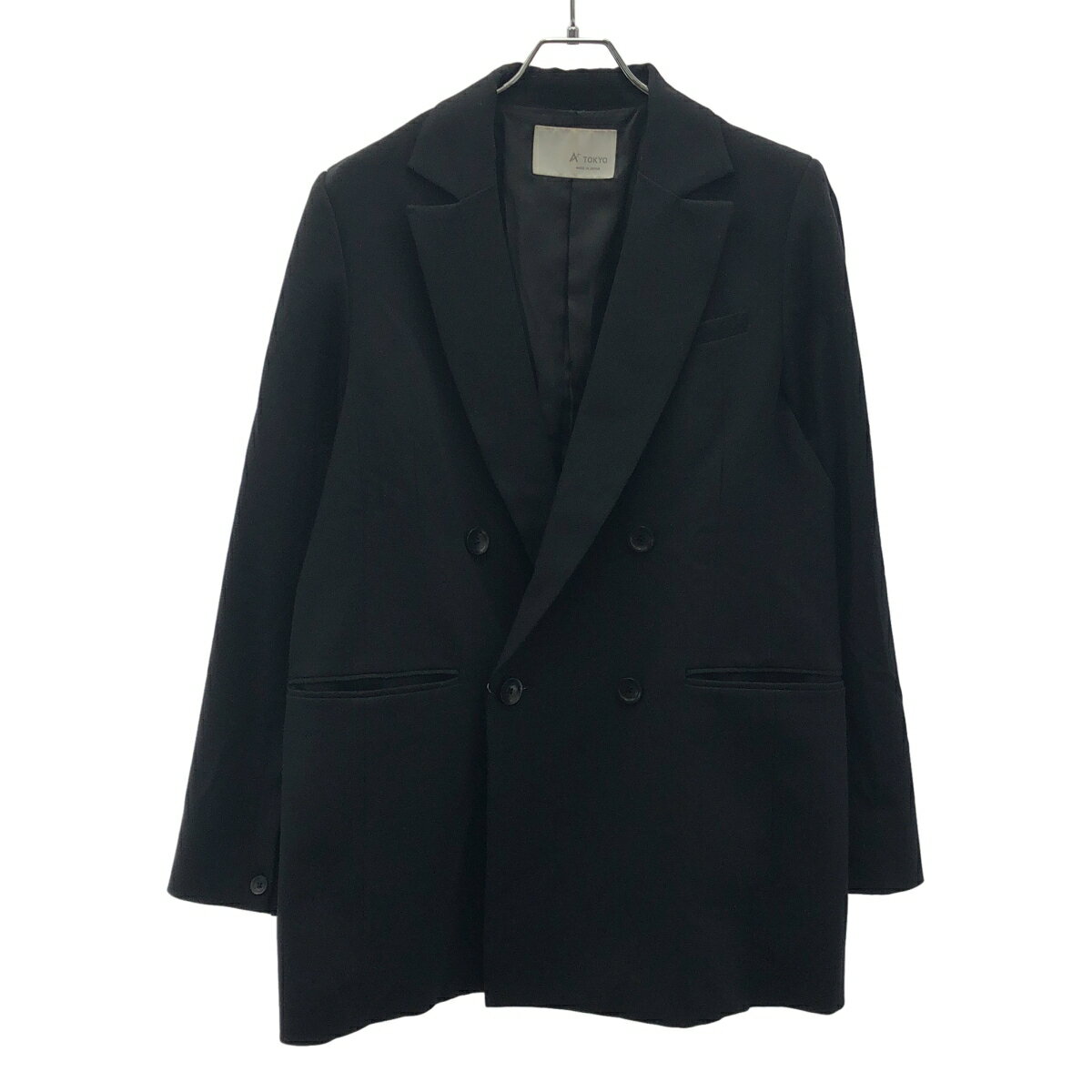 樂天商城 - A+TOKYO エープラストウキョウ オーバージャケット 252553004 ブラック 2 【中古】 ITXB0S0NHX1C