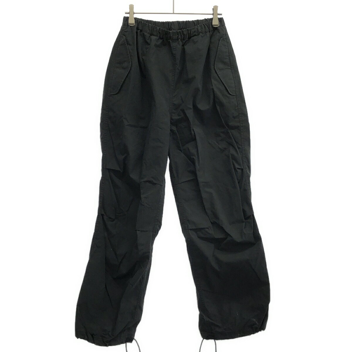 FRAMe WORK フレームワーク 22SS コットンナイロンミリタリーパンツ 22030220300010 ブラック 38 【中古】 ITBUJ9K3QEH8