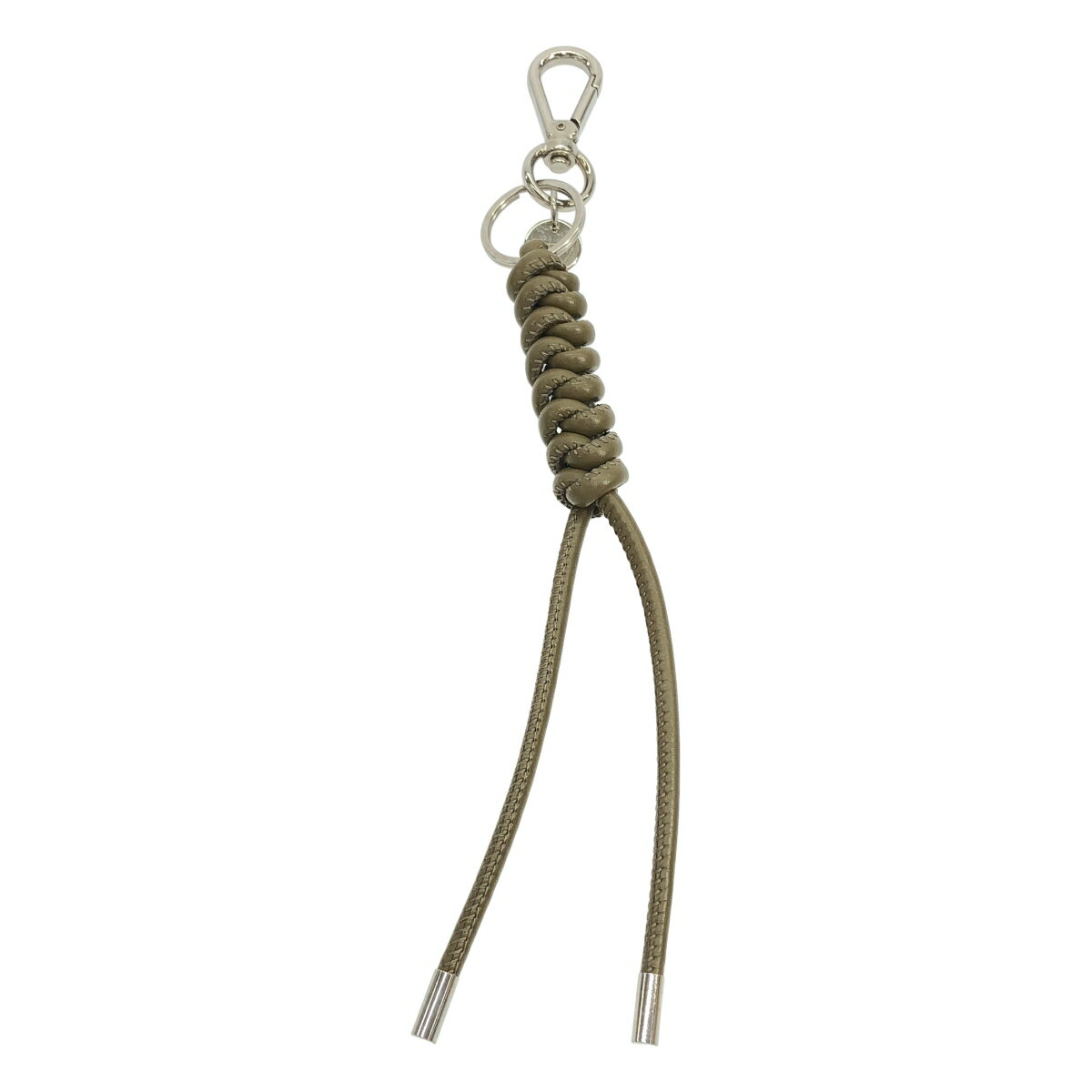 ITTI イッチ CRISTY SNAKEKNOT CHARM レザーコード チャーム トープ - 【中古】 ITC8G2P0HV0A