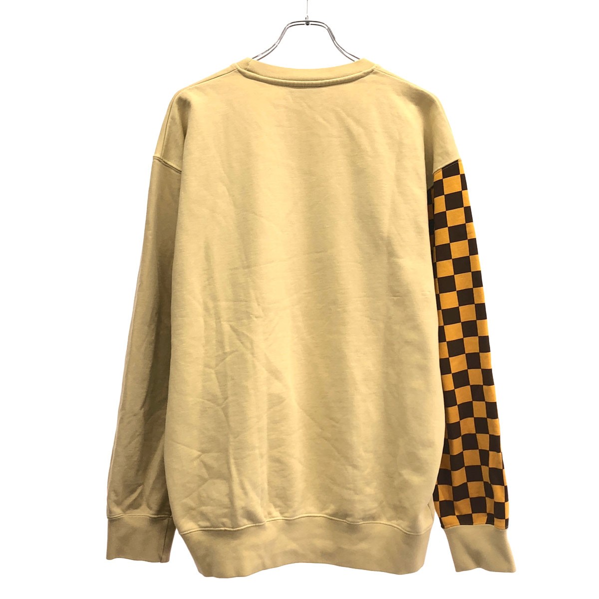 J.W.ANDERSON ジェイダブリュー アンダーソン スリーブデザインスウェットトレーナー JW0006PG0458150 イエローベージュ系 L 【中古】 IT2ENZ4V78GG