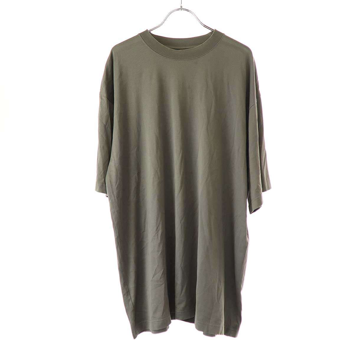 Rakuten - BALENCIAGA バレンシアガ 23SS Care Label Medium Fit T-Shirt Tシャツ 724514 TNVL9 カーキ M 【中古】 IT4UKFL8W5RF