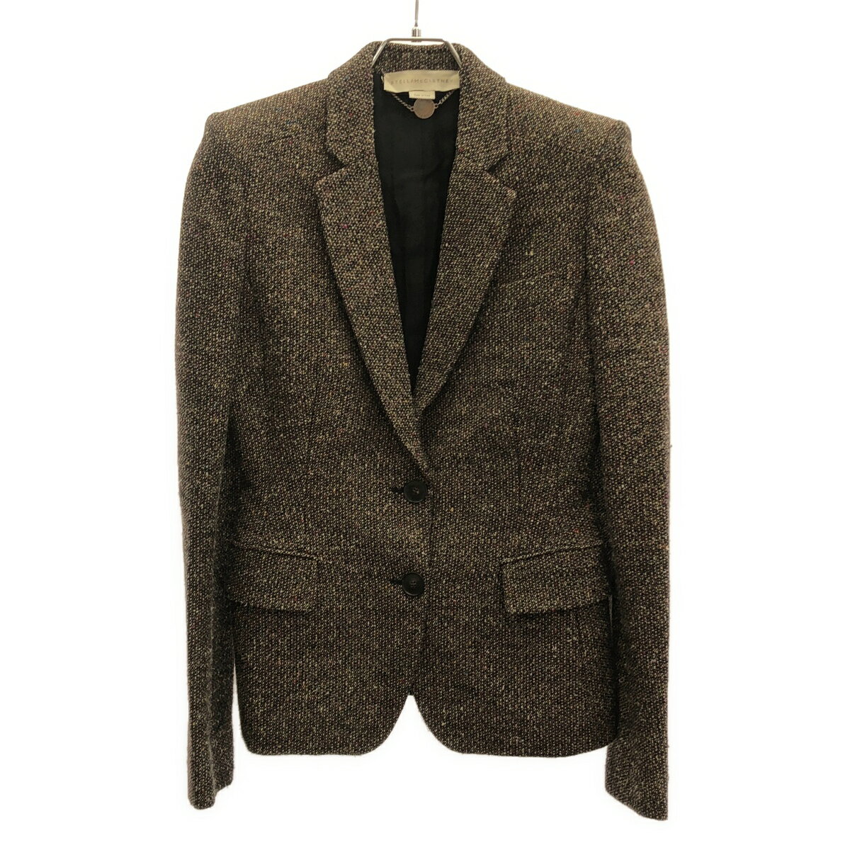 ステラマッカートニー　ウールコート　38 ステラマッカートニー STELLA McCARTNEY コート ブラック 38 ウール