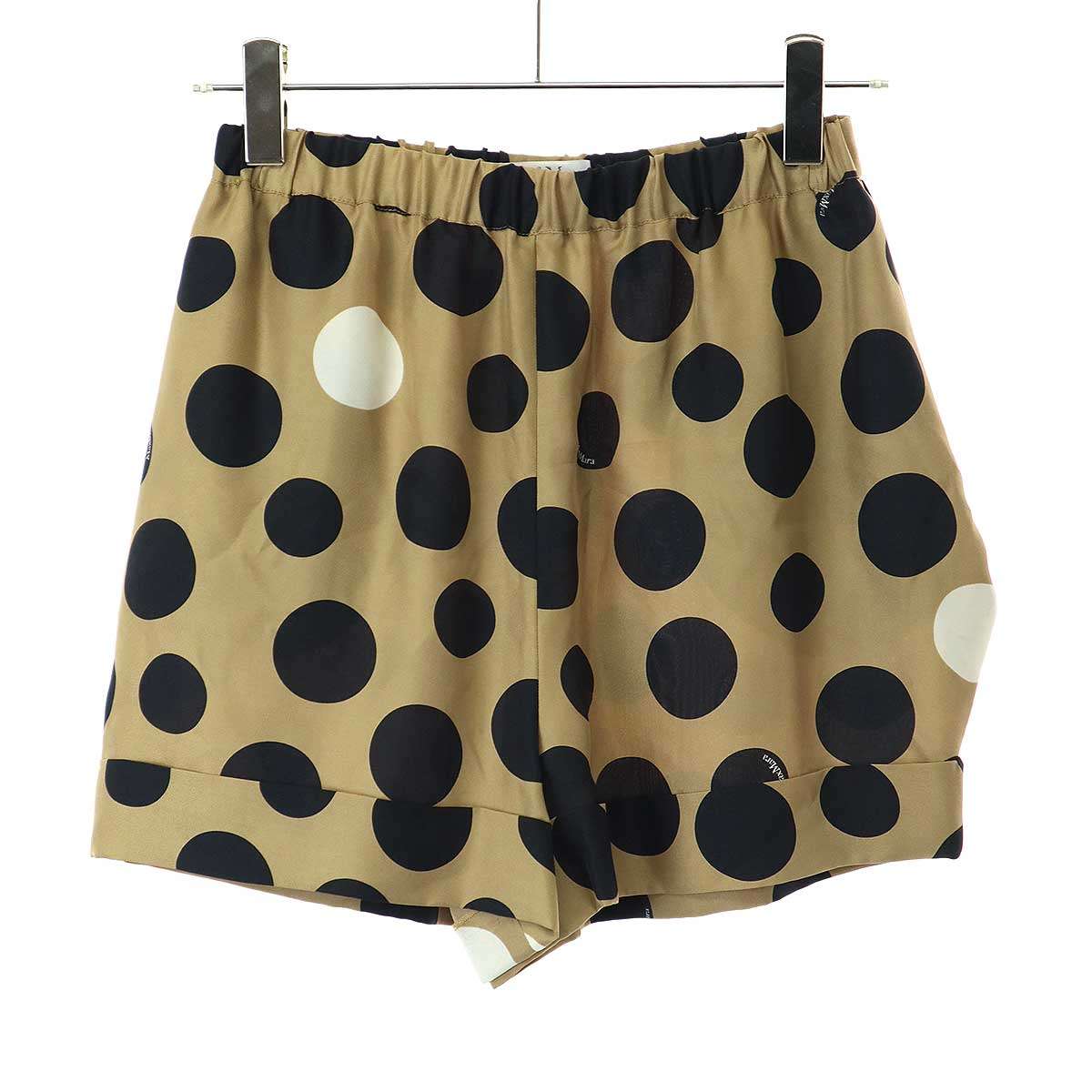 MaxMara マックスマーラ 24SS アルクール シルクショートパンツ 24211460416 ベージュ 36 【中古】 ITI5D1EG96C8