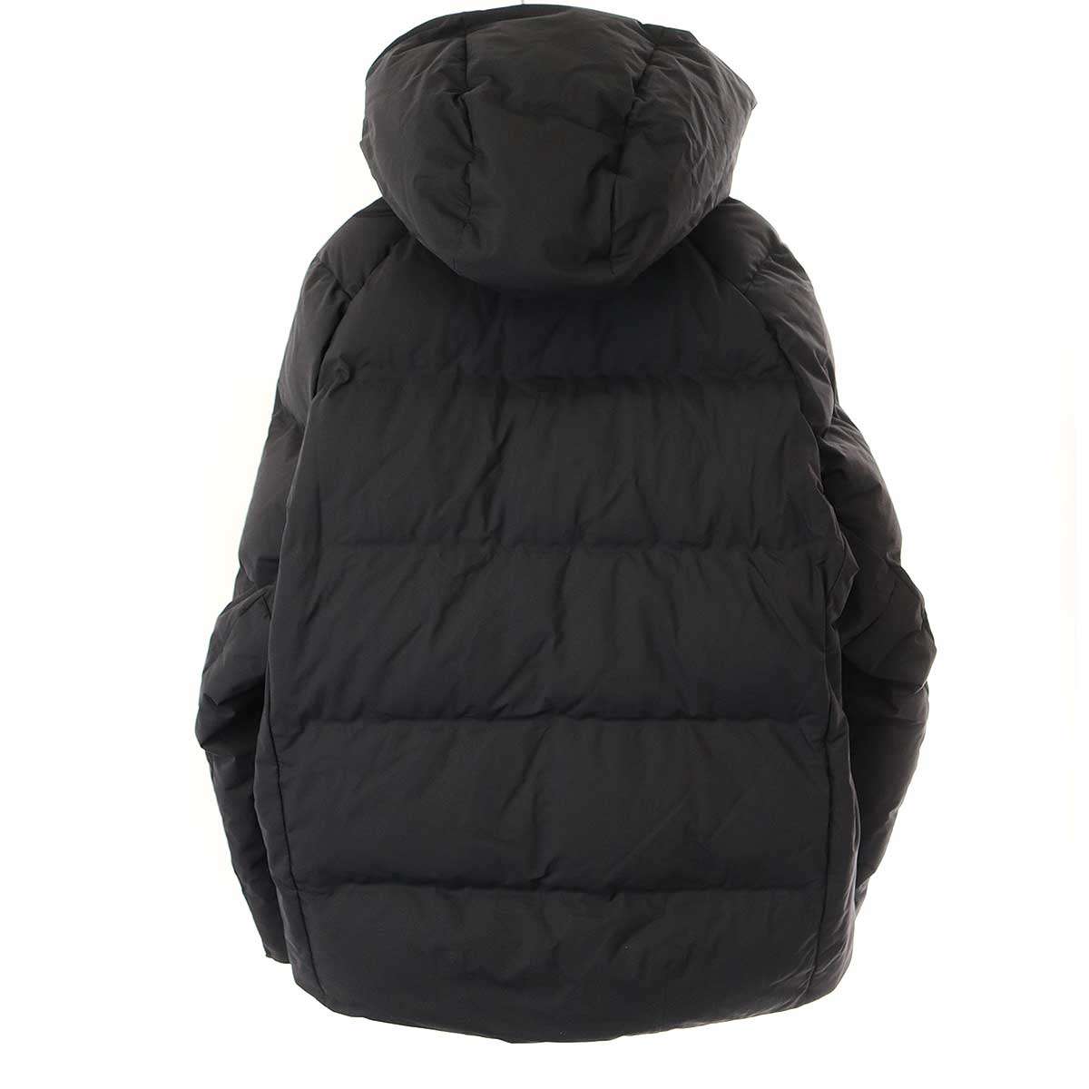 DESCENTE ALLTERRAIN デサント オルテライン MIZUSAWA DOWN JACKET GORE-TEX AMBIT 水沢ダウン ナイロンフーデッドダウンジャケット DAMUGK34U ブラック L 【中古】 IT3NHSXARY0C