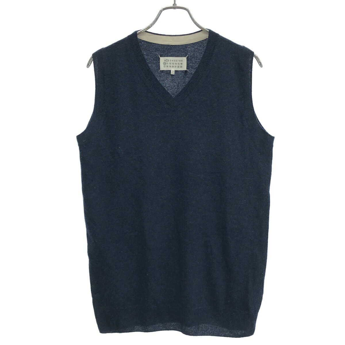 Maison Martin Margiela ブラック Vネックベスト美品‼️ Martin Margiela / マルタンマルジェラ | 10 オリゾンティタグ 本人期