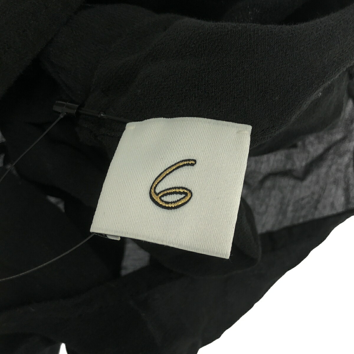 6(ROKU) BEAUTY&YOUTH UNITED ARROWS ロク ビューティーアンドユース ユナイテッドアローズ SUKE NO SLEEVE BLOUSE ノースリーブしアーシャツブラウス 8621-299-0053 ブラック F 【中古】 IT2VUS42UNYY