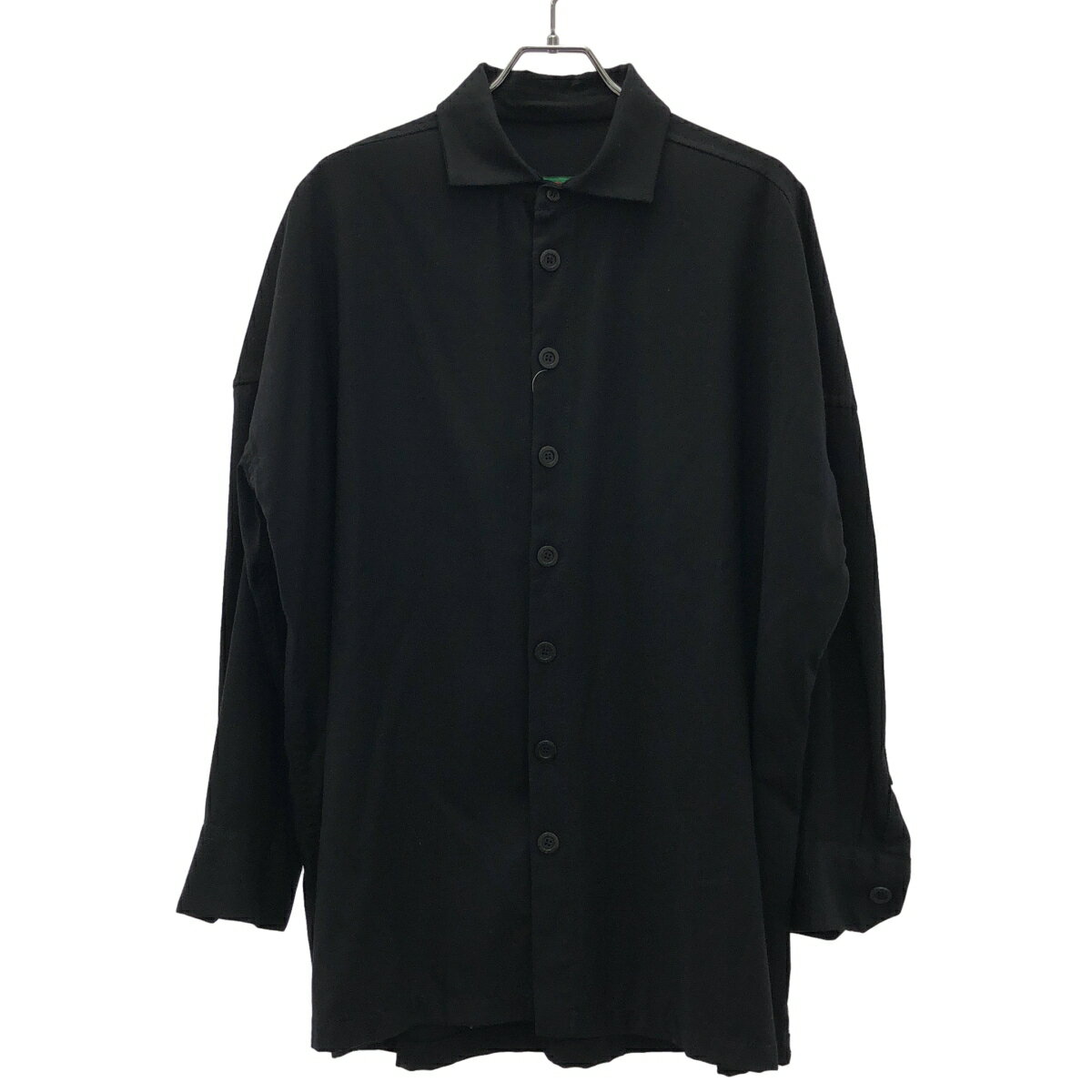 CASEY CASEY ケイシー ケイシー 18AW WOOLCASH TYM SHIRT ウールカシミヤシャツブラウス 11FC91 ブラッ..