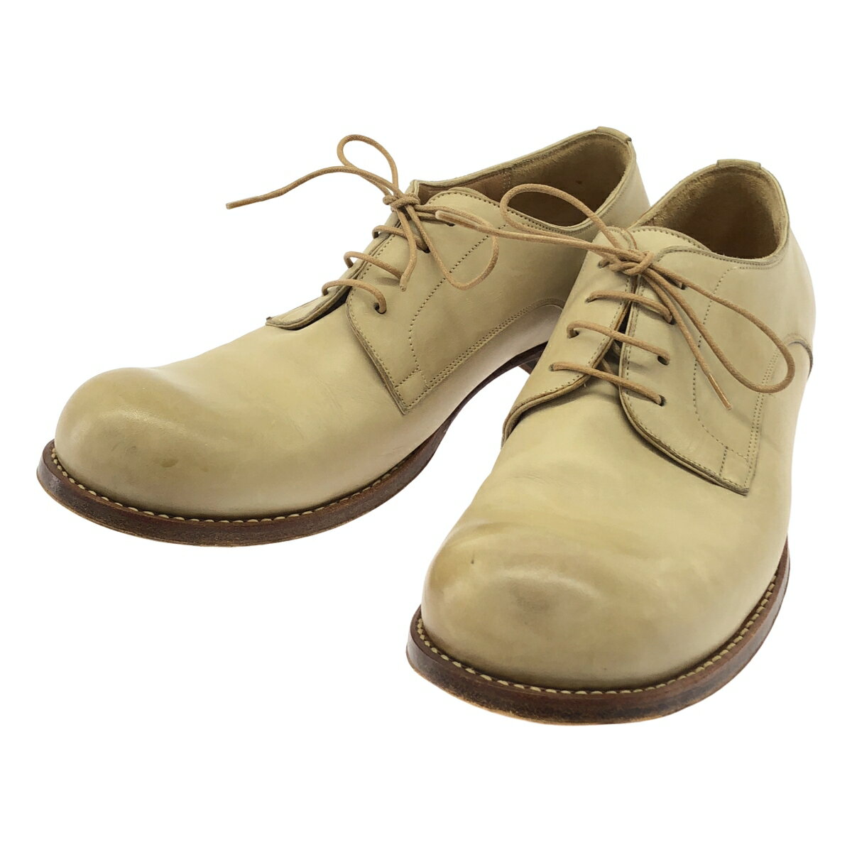 Rakuten - JIL SANDER ジルサンダー レザーダービーシューズ ベージュ 37 【中古】 ITSE5XNUV7IQ