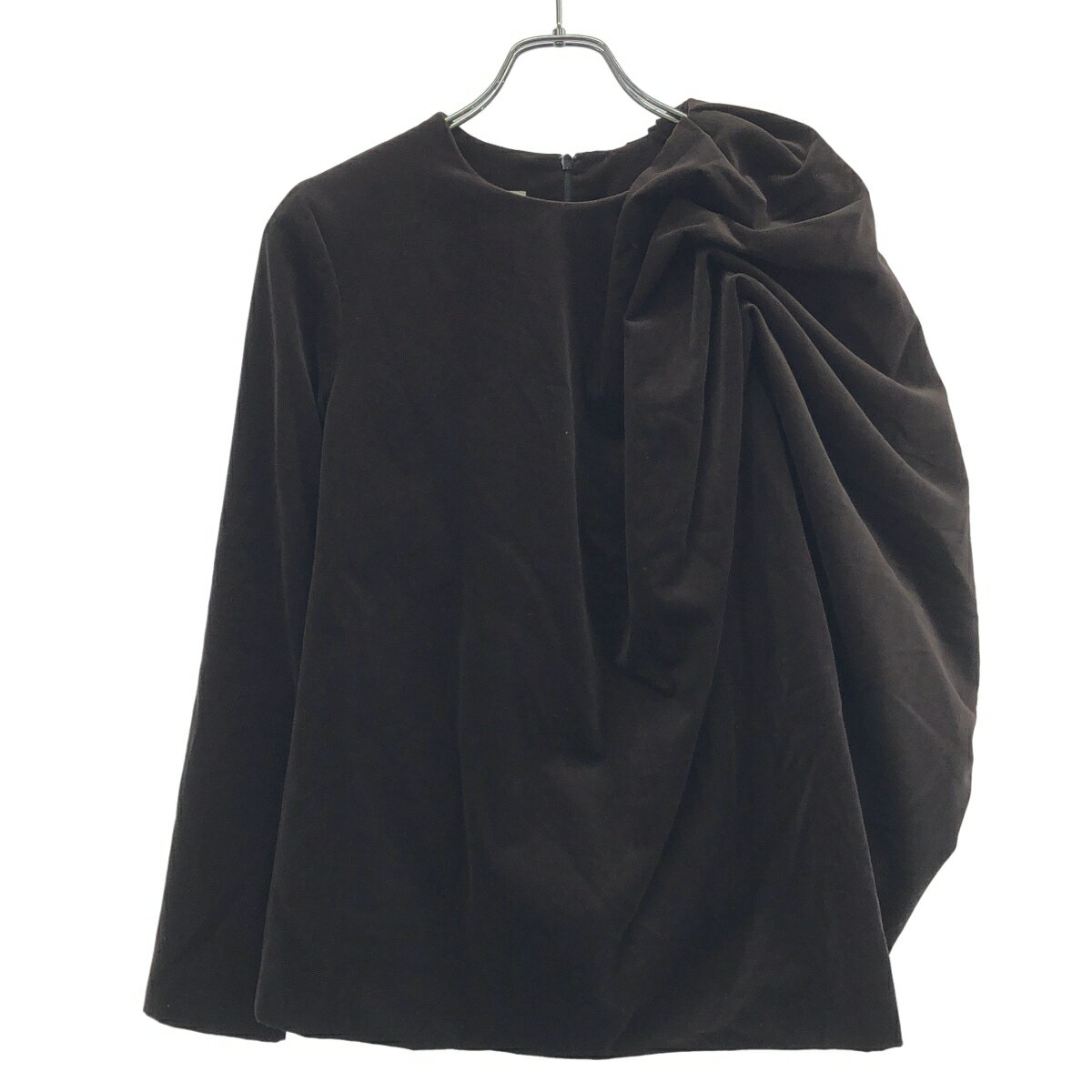 Rakuten - DRIES VAN NOTEN ドリスヴァンノッテン ベルベットプルオーバートップス ダークブラウン系 34 【中古】 ITXDIOH9NJIM