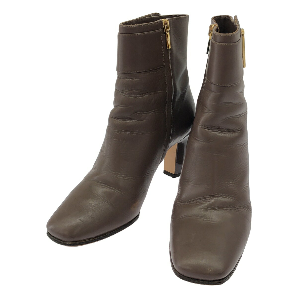 楽天市場】フェラガモ ブーツ（カラーブラウン）（レディース靴