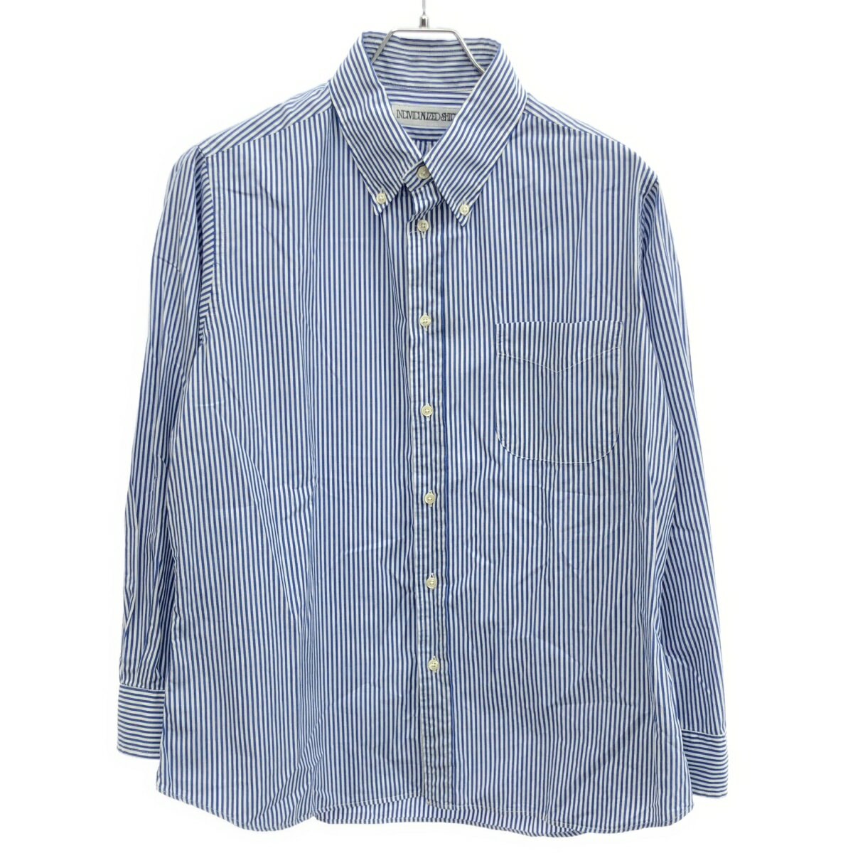 【美品 白・青2枚セット】INDIVIDUALIZED SHIRTS15 1/2 楽天市場】INDIVIDUALIZED SHIRTS（柄ストライプ）の通販