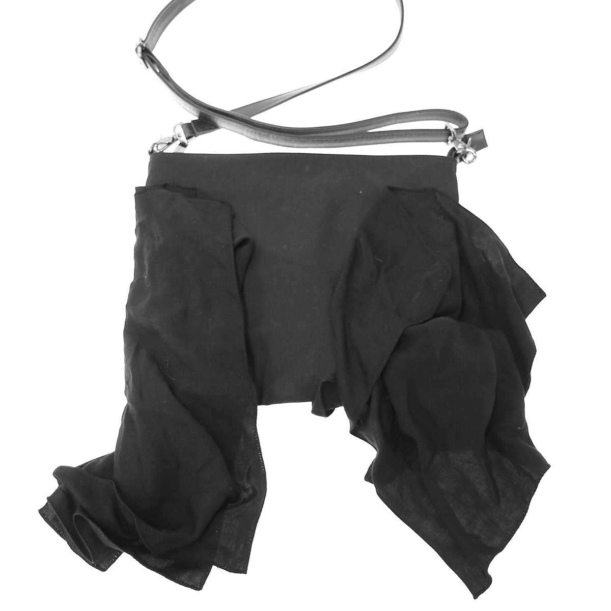 discord by Yohji Yamamoto ディスコードバイヨウジヤマモト ショルダーバッグ DC-I26-003 ブラック - 【中古】 ITNAF4H2A740