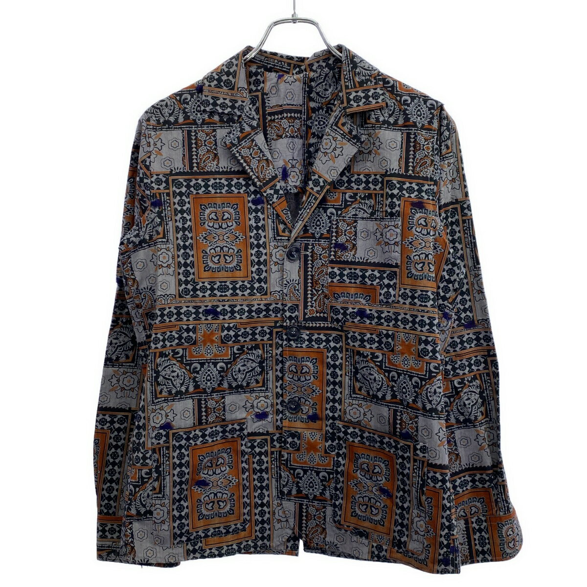 乐天商城 - Bevilacqua べヴィラクア コットン3Bジャケット ミックス S 【中古】 ITCAOPM27AFW