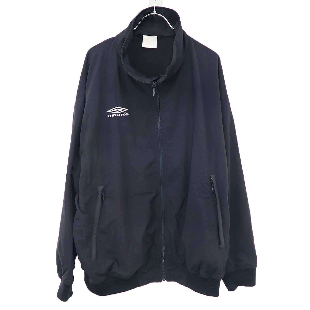 COMOLI×UMBRO コモリ アンブロ 23SS Track jacket&Pants ナイロン セットアップ W03-09002/W03-09003 ネイビー M/M 【中古】 ITX542YF5..