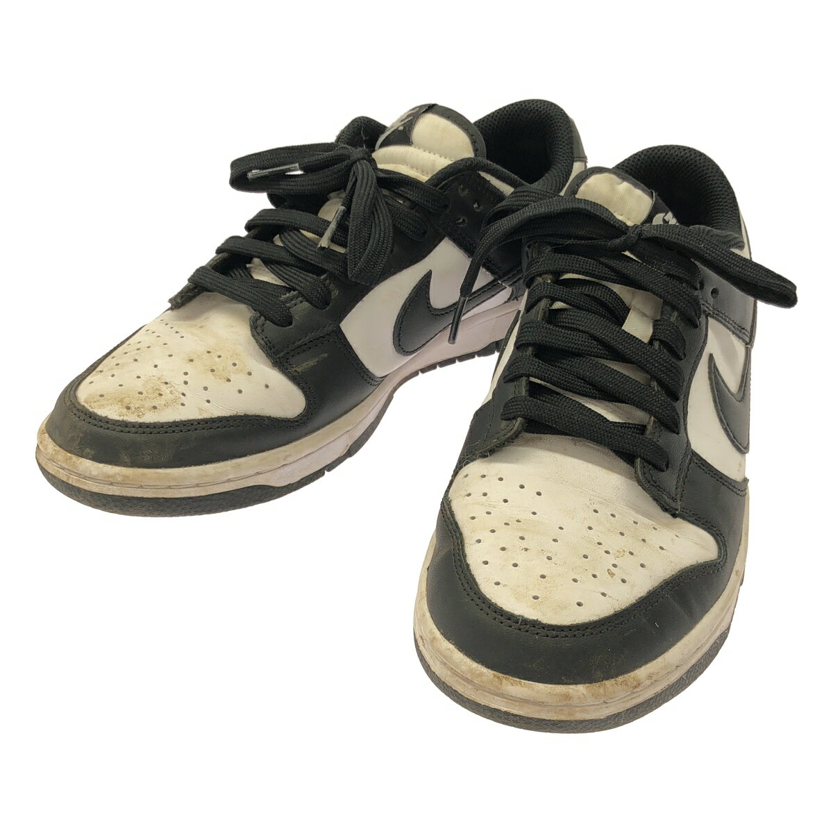 NIKE ナイキ WMNS DUNK LOW スニーカー DD1503-101 ブラック ホワイト 25.5cm 【中古】 ITLXG8I9KQQG(4)