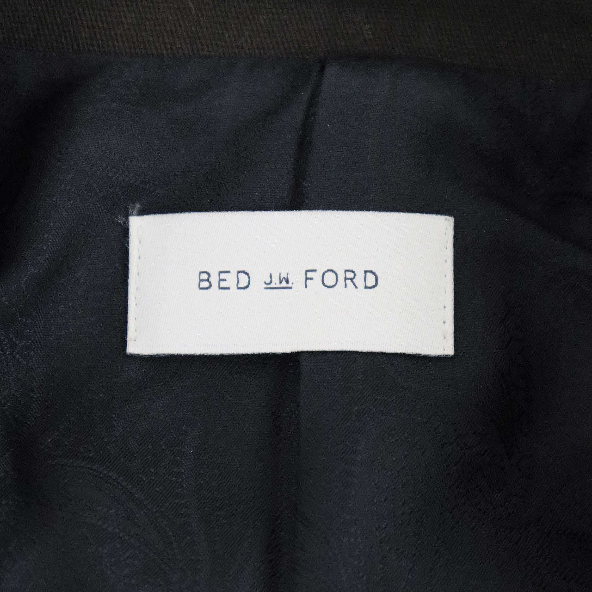 BED J.W. FORD ベッドフォード 25SS Wool Double-Breasted Coat ウールダブルブレストコート 25SS-B-CT02 ブラウン 1 【中古】 IT66YK2Z9IK9