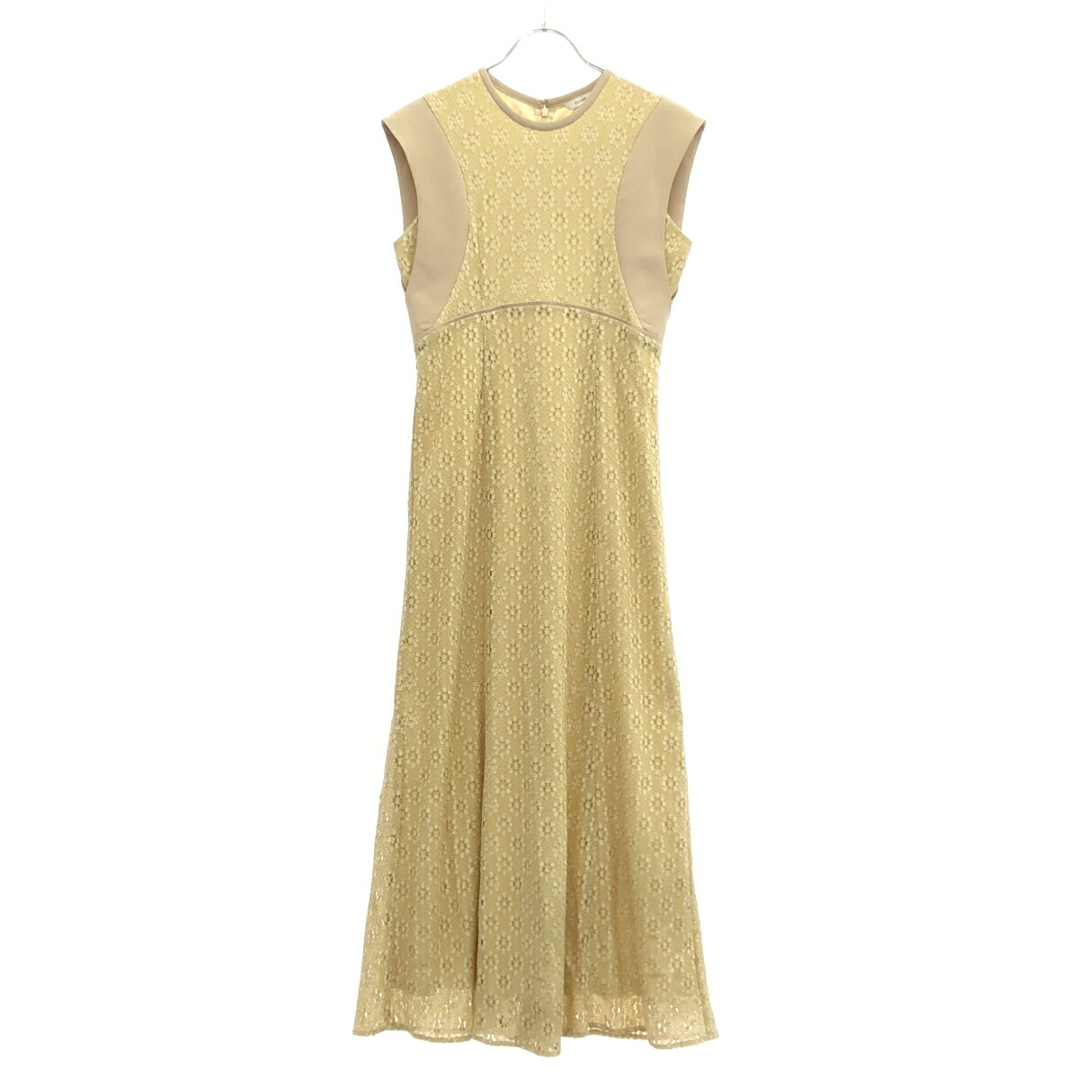 Rakuten - CLANE クラネ VINTAGE LACE CURVE ONE PIECE CLANE ヴィンテージレースカーブワンピース 14112-5202 アイボリー 0 【中古】 IT7NBQ2GPLMO