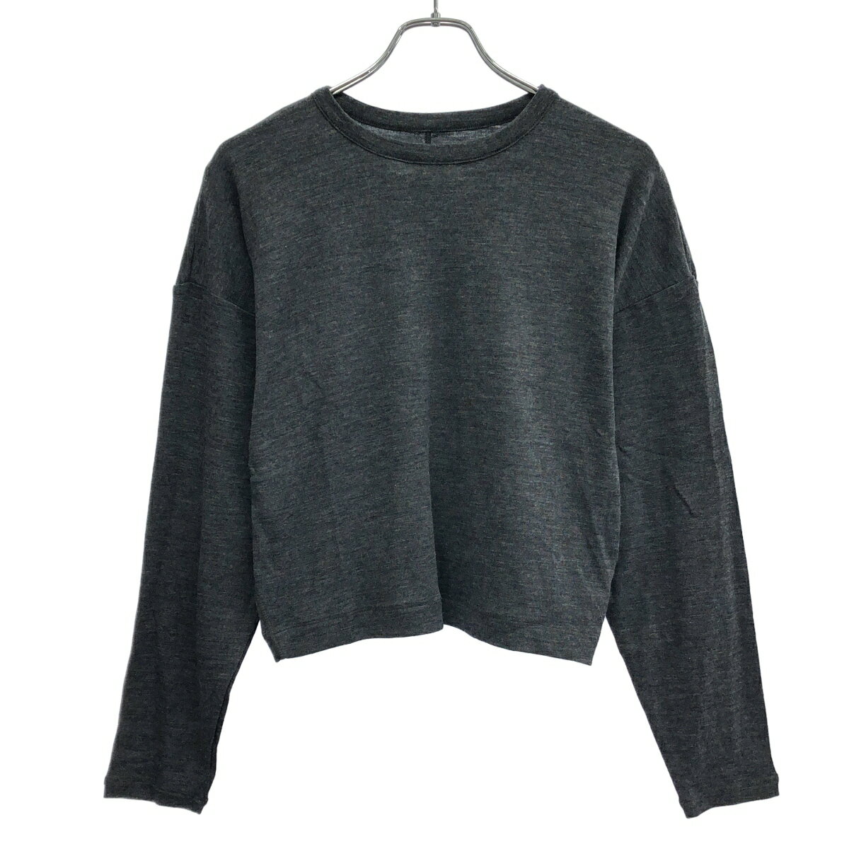 JOHN MASON SMITH ジョン メイソン スミス 25AW WOOL RIB P/O ウールニットセーター 25WCT-127L グレー 36 【中古】 IT9SYAP9HY9H