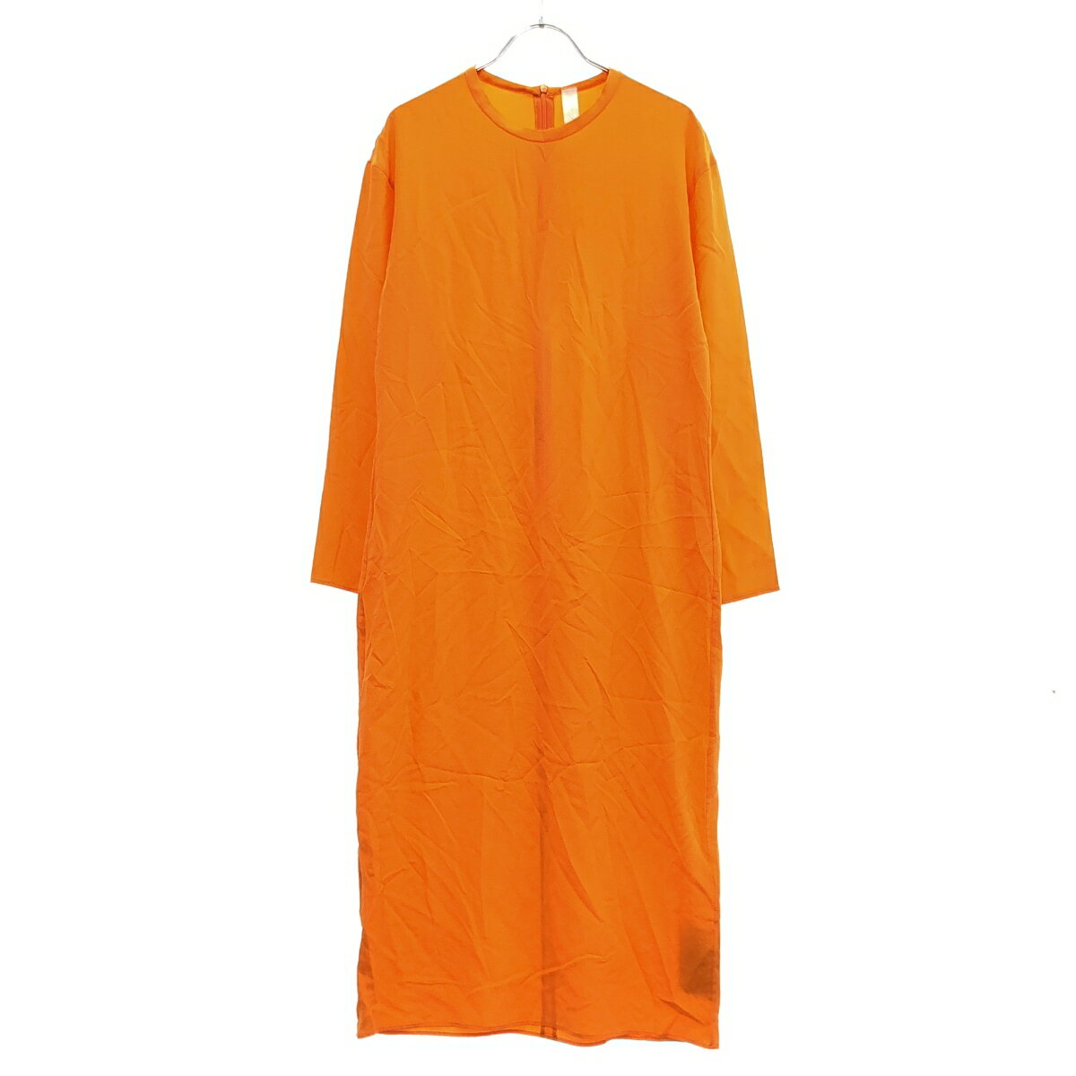 nadia ナディア 25SS atelier silk crewneck dress シルクドレスワンピース オレンジ F  IT5CL45E4UJG