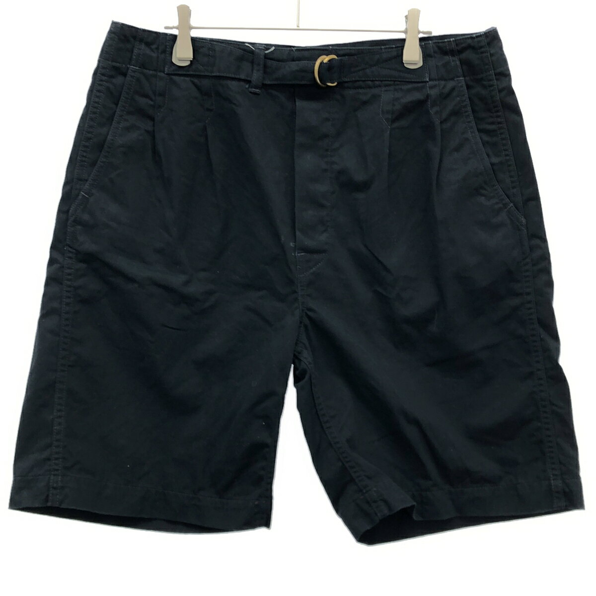 Rakuten - BUTCHER PRODUCTS ブッチャー プロダクツ 2Tuck Shorts ベルテッドショーツ ブラック - 【中古】 ITGTCZ7TWWN0