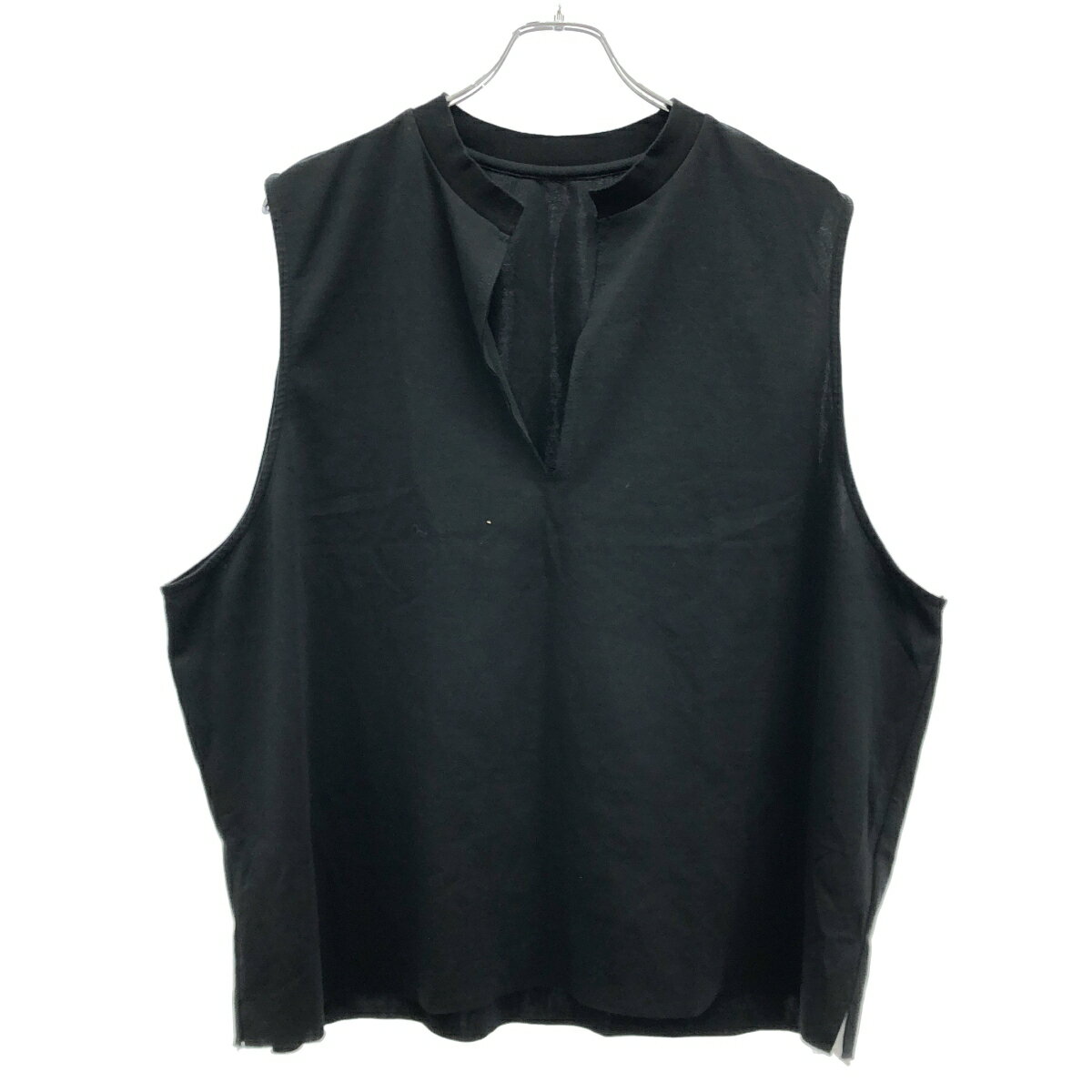 CITYSHOP シティーショップ KEY NECK N-SL キーネックノースリーブカットソー 23-070-042-2260-2-0 ブラック FREE  ITI0QGVOVZ68