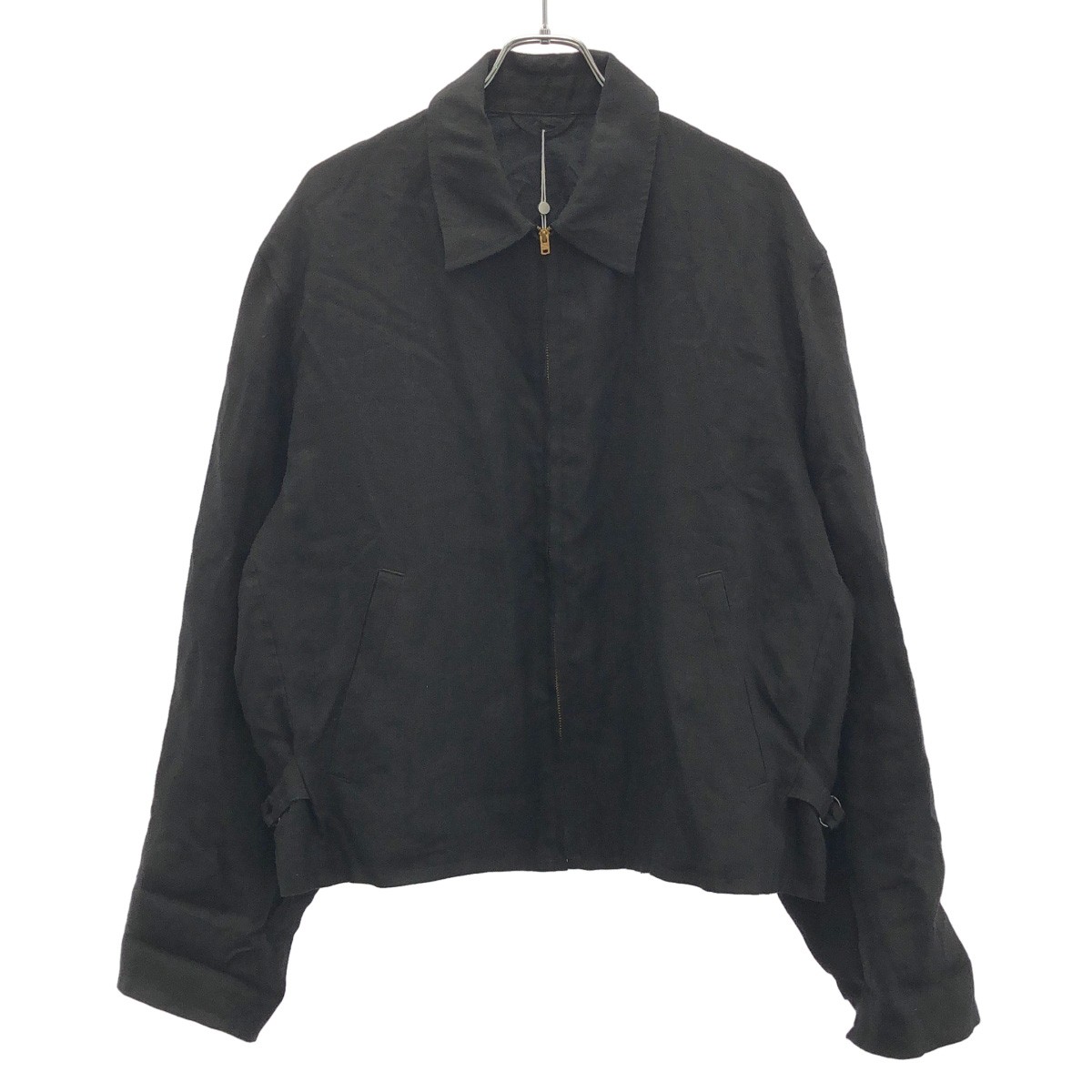 COMOLI コモリ 24SS カナパ ジップショートジャケット Z01-01007 ブラック 3 【中古】 ITRNJO8SFSPW