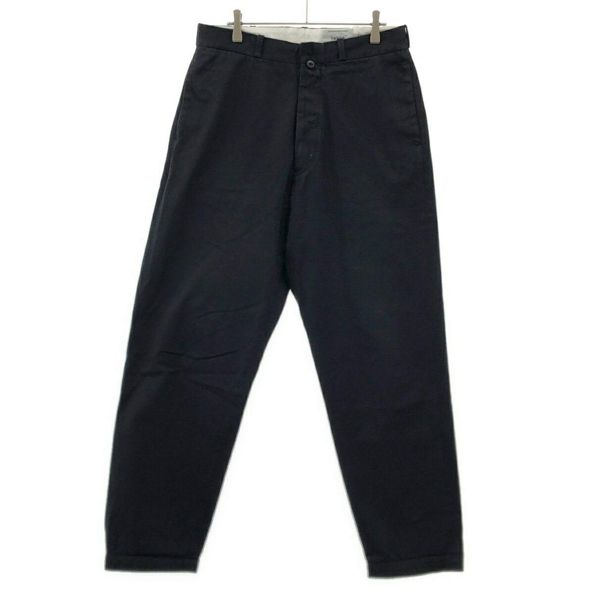 YAECA ヤエカ チノ ワイドテーパードパンツ 18652 ネイビー系 30 【中古】 IT1UTCLHSIGA