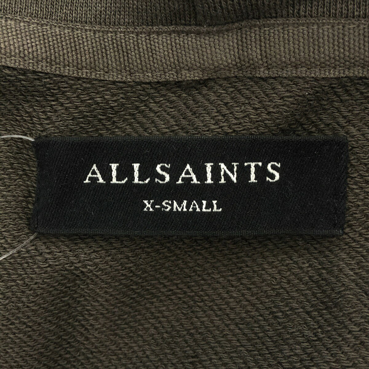 MODESCAPE 楽天市場店のALLSAINTS オールセインツ カットオフノースリーブパーカー グレー XS 【中古】 ITRQ0JKYVF76｜アングル3