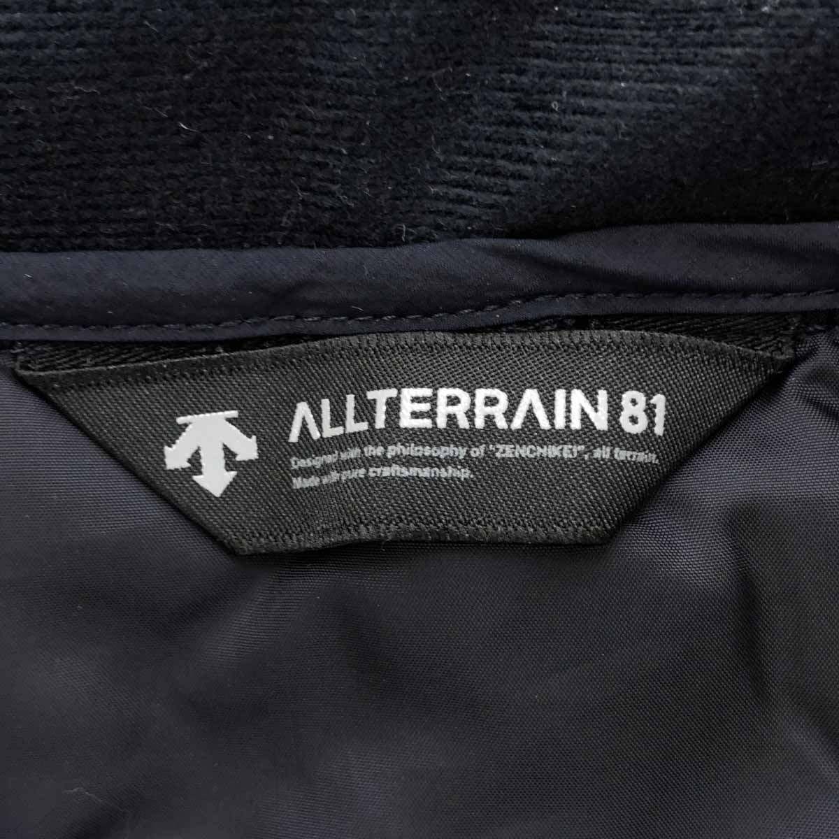 DESCENTE ALLTERRAIN デサント オルテライン AIRFLAKE PARKA エアフレークパーカー DOMWGC39 ネイビー系 S 【中古】 ITS4B3GQVN00 3