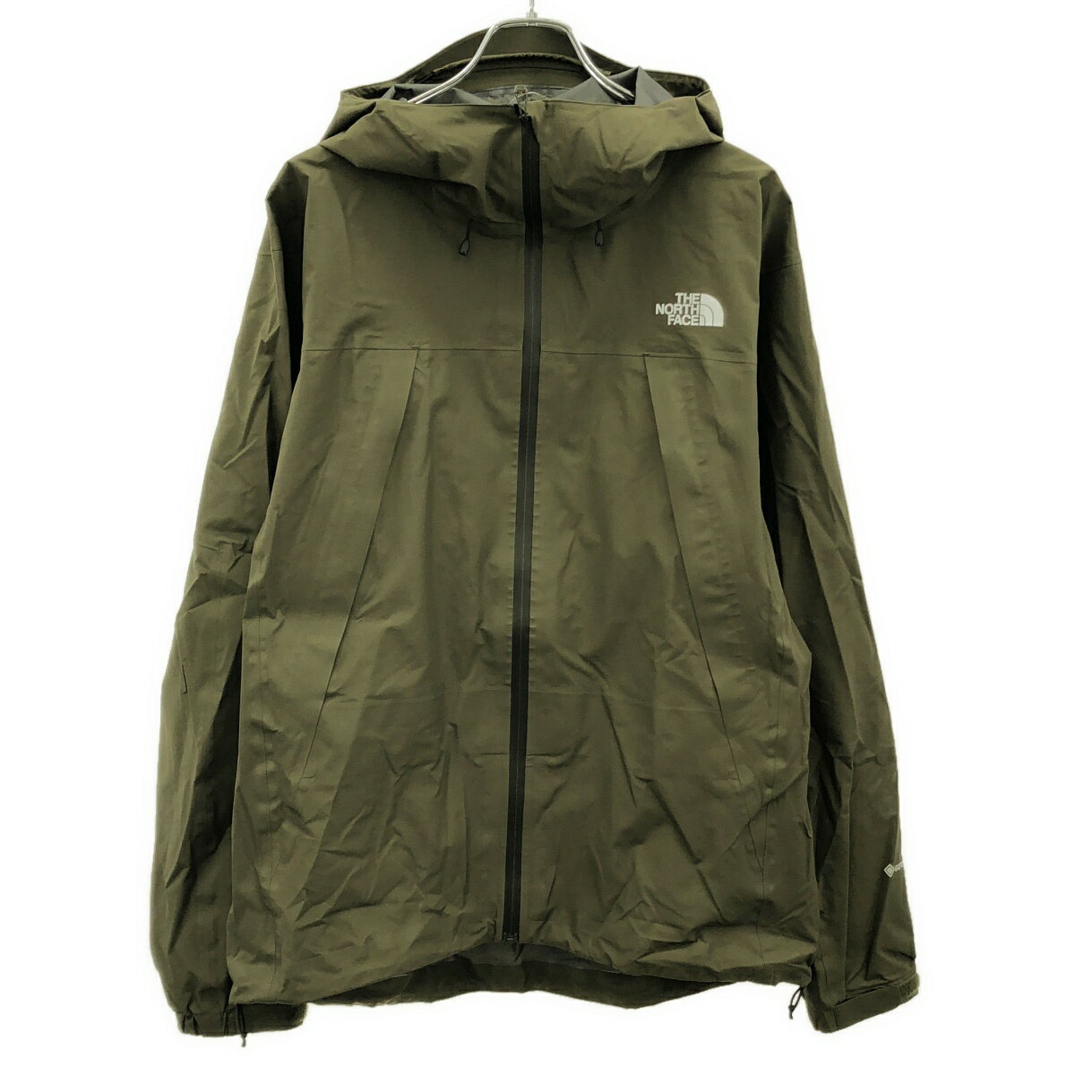 THE NORTH FACE ザノースフェイス Climb Light Jacket GORE-TEX クライムライトジャケット パーカー NP12201 カーキ XL 【中古】 IT4JPL4KRSFM