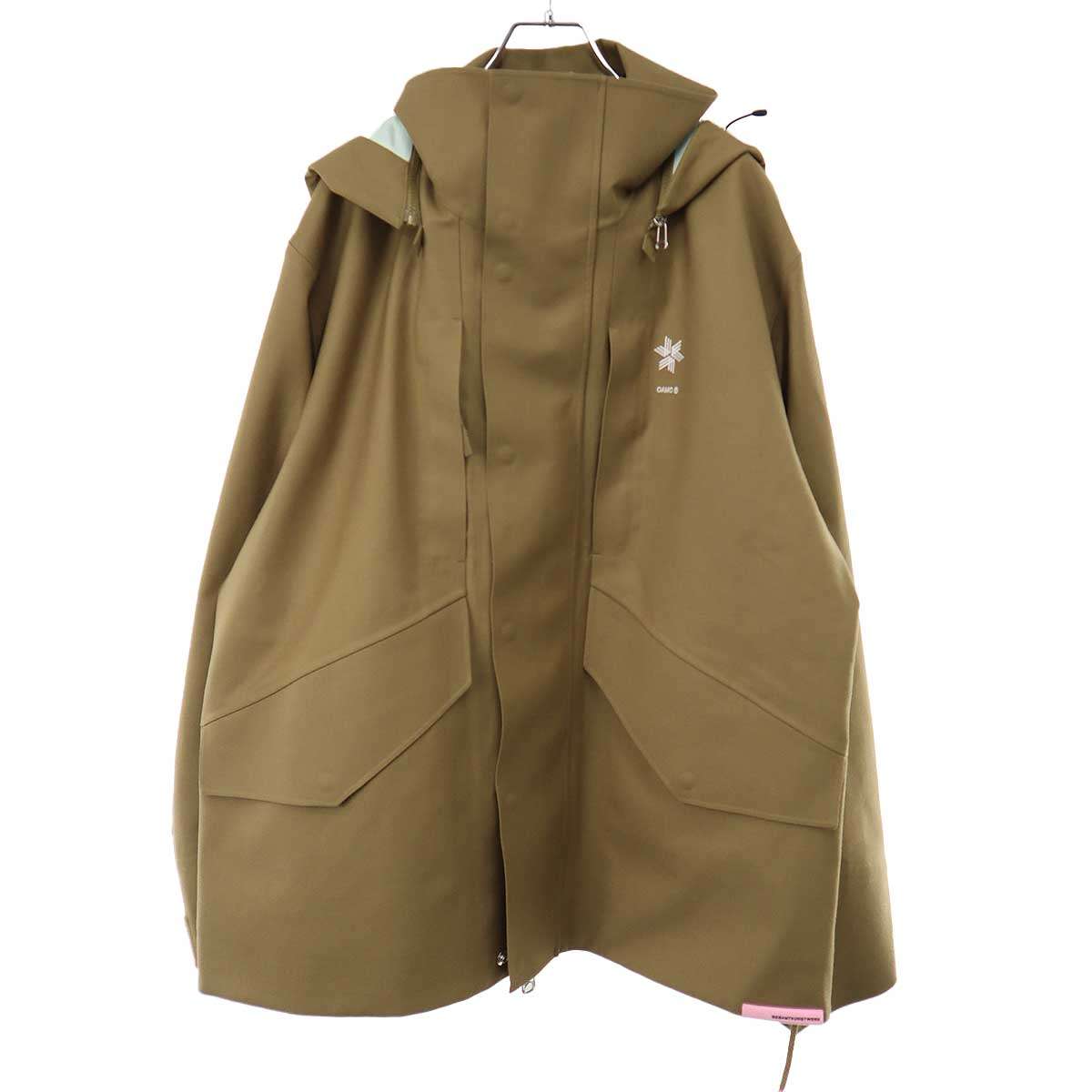 Other - OAMC×Goldwin オーエーエムシー ゴールドウイン 24AW 3L Field Jacket レイヤー フードデッドジャケット パーカー GL04702MC キャメル 4 XL 【中古】 ITGTUC2G3MU0