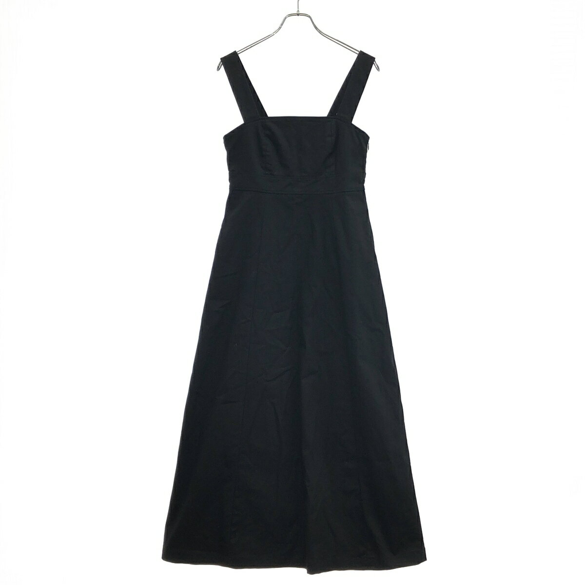 CLANE クラネ WIDE STRAP ONE PIECE ワイドストラップワンピース 13112-5132 ブラック 1 【中古】 IT4JEAVLEJ5S