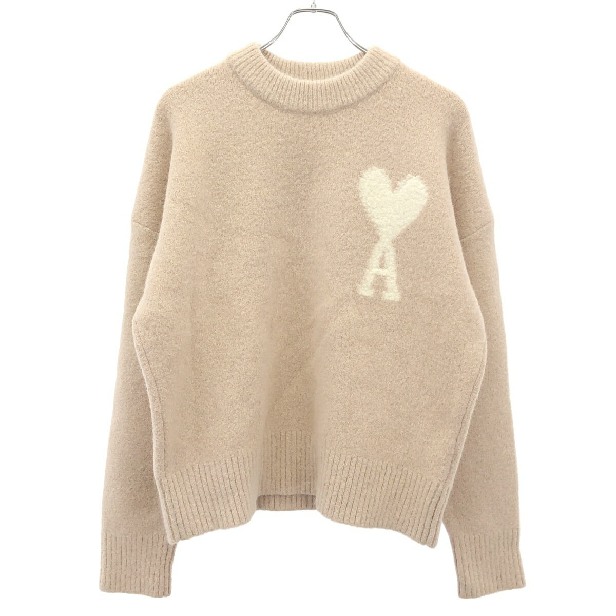 AMI PARIS ami alexandre mattiussi アミパリ アミ アレクサンドル マテュッシ クルーネックアルパカニ..