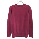 junhashimoto ジュンハシモト 22AW 12GG CREWNECK KNIT ウールクルーネックニットセーター 1092220006 パープル 3 ...